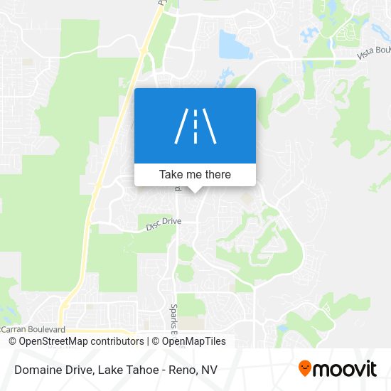 Domaine Drive map