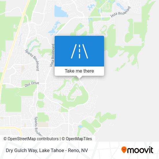 Mapa de Dry Gulch Way