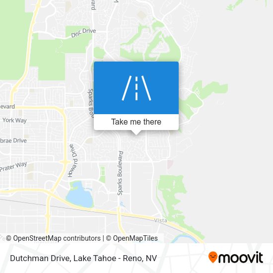 Dutchman Drive map