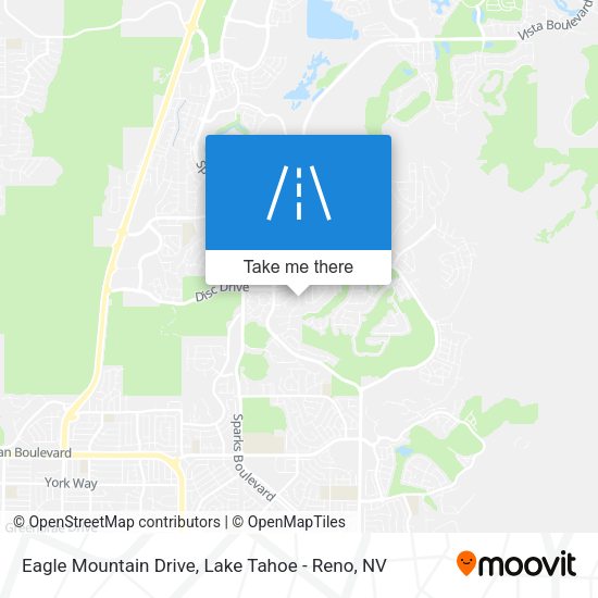 Mapa de Eagle Mountain Drive