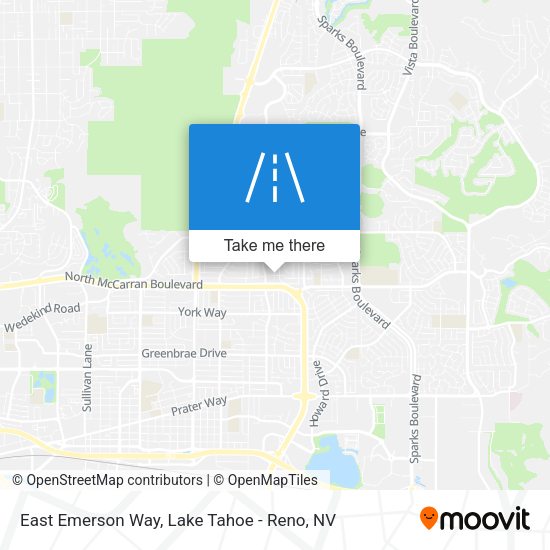 East Emerson Way map