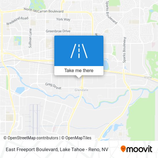 East Freeport Boulevard map