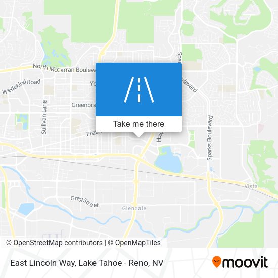 East Lincoln Way map