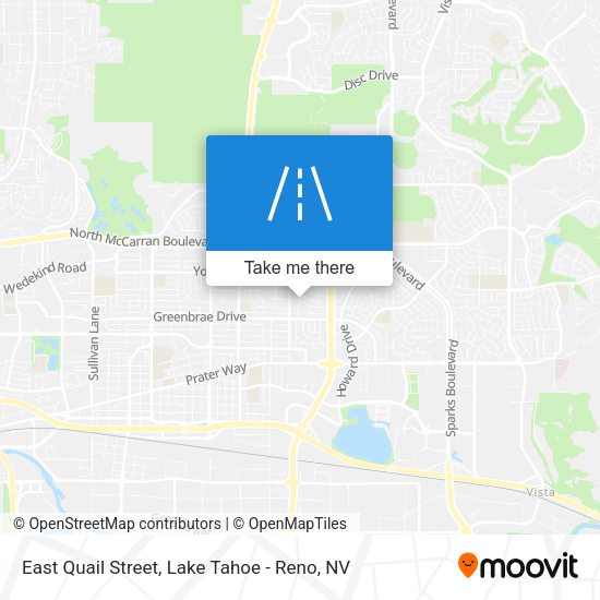 East Quail Street map