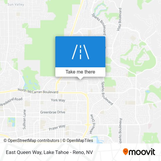 Mapa de East Queen Way