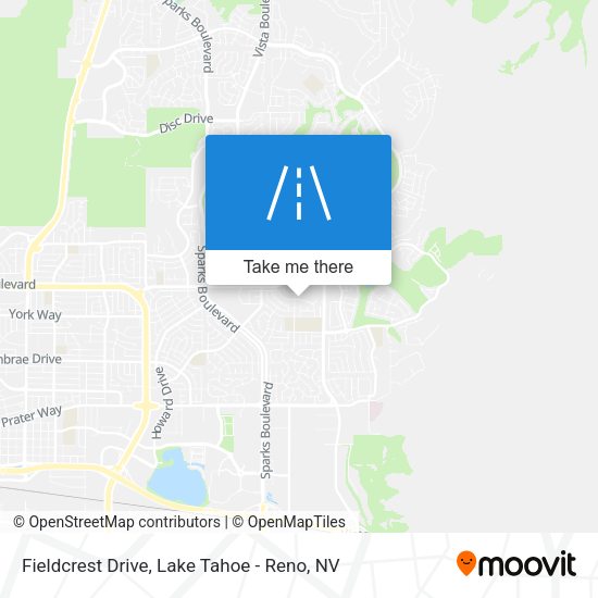 Fieldcrest Drive map