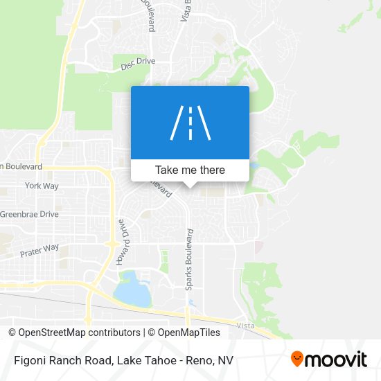 Mapa de Figoni Ranch Road