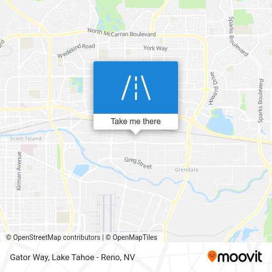 Mapa de Gator Way