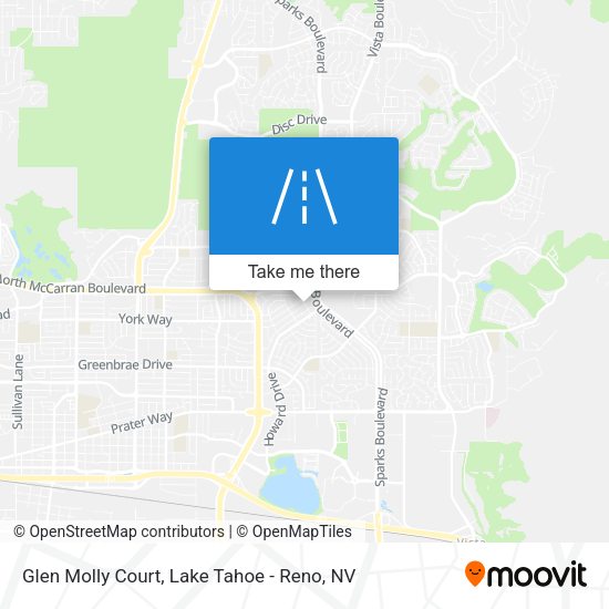 Glen Molly Court map