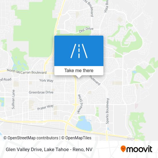 Glen Valley Drive map
