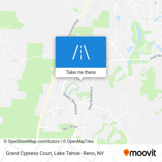 Grand Cypress Court map