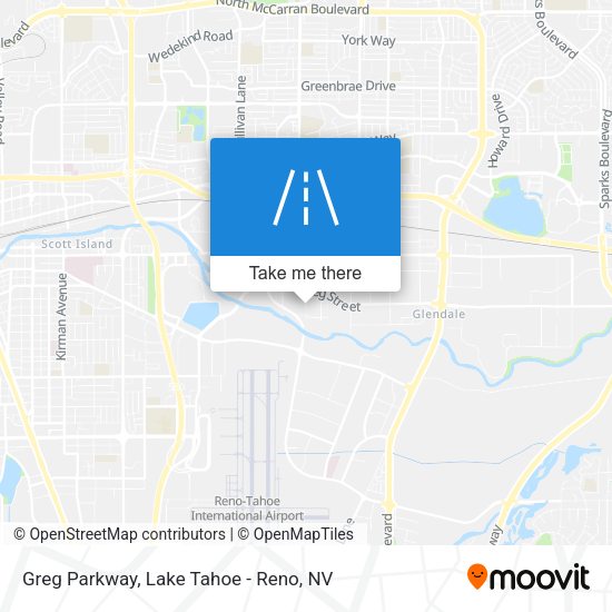 Greg Parkway map
