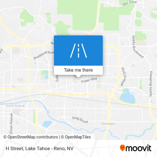Mapa de H Street
