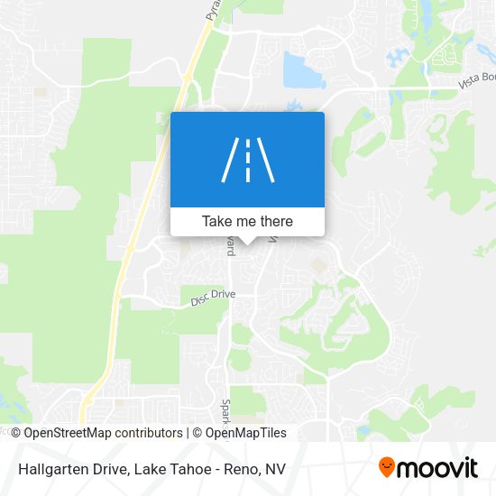 Hallgarten Drive map