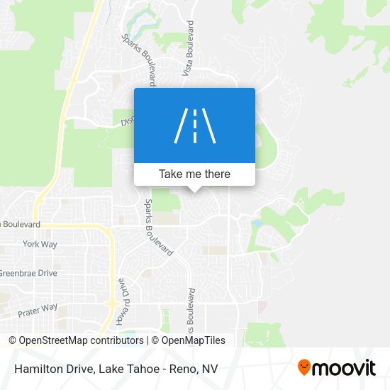 Hamilton Drive map