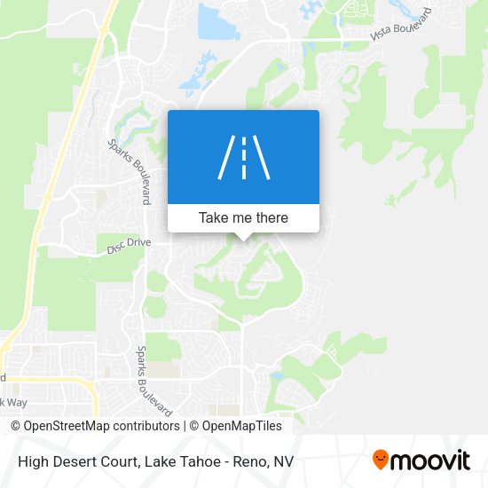 High Desert Court map