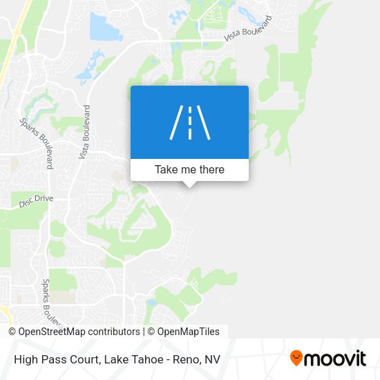 High Pass Court map