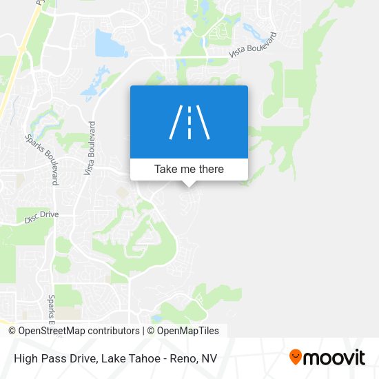 High Pass Drive map