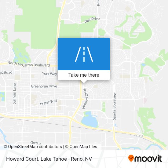 Mapa de Howard Court