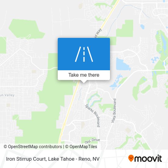 Iron Stirrup Court map