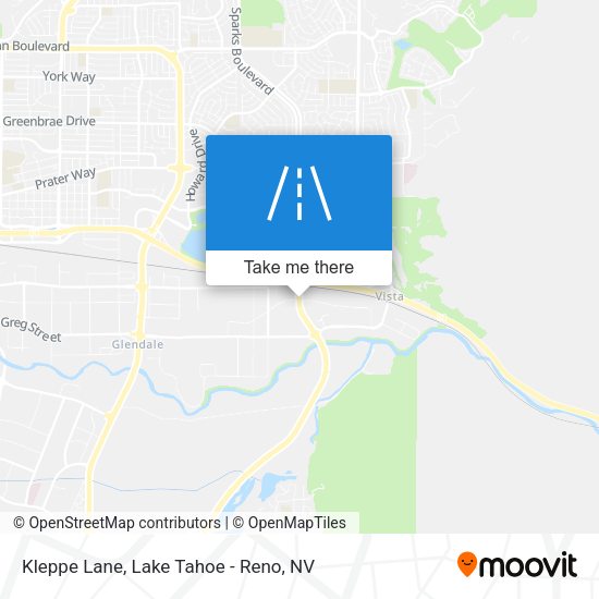 Mapa de Kleppe Lane