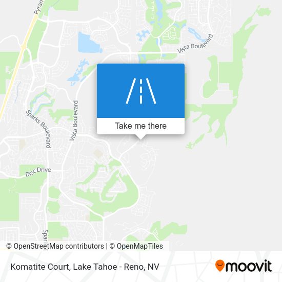 Komatite Court map