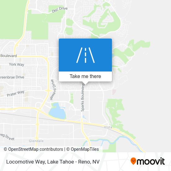 Locomotive Way map