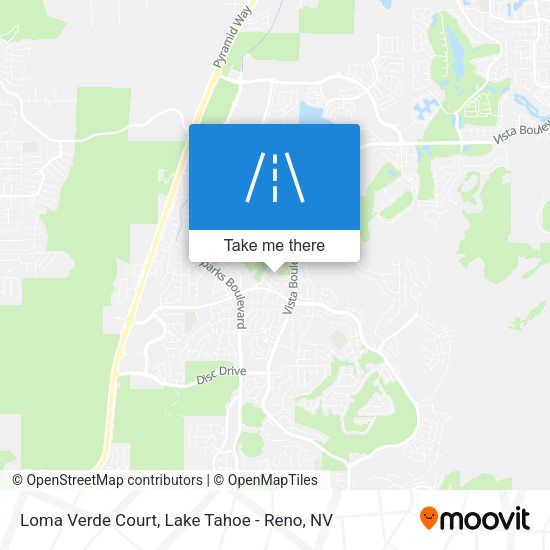 Loma Verde Court map