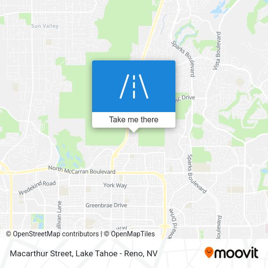 Macarthur Street map