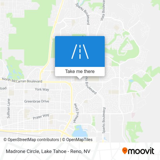 Madrone Circle map