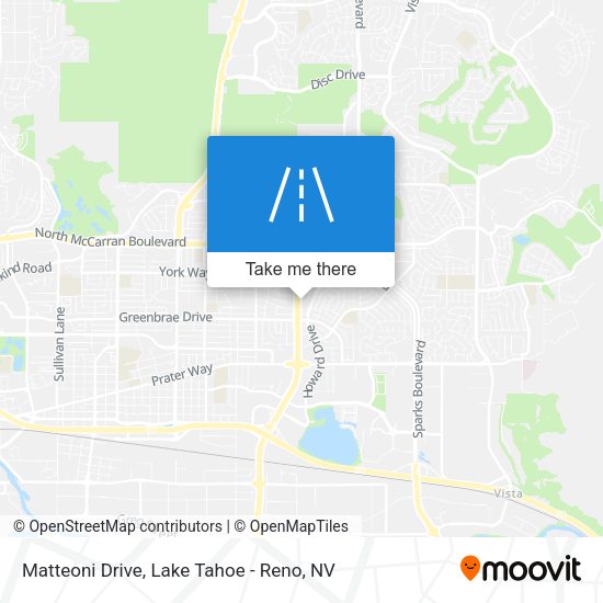 Matteoni Drive map