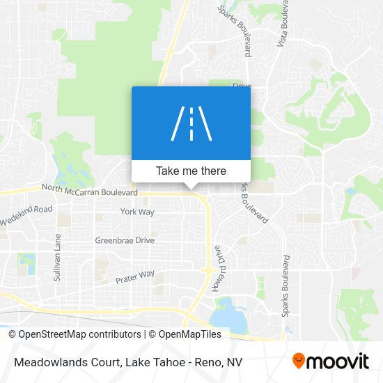 Mapa de Meadowlands Court