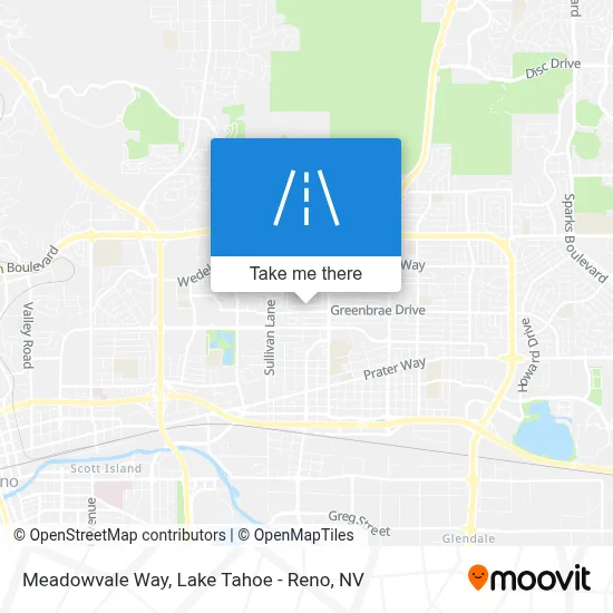 Meadowvale Way map
