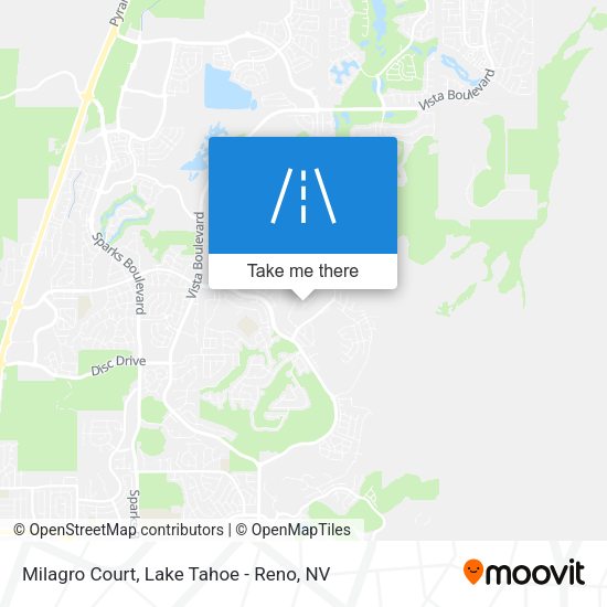 Milagro Court map