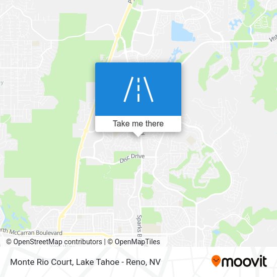 Monte Rio Court map