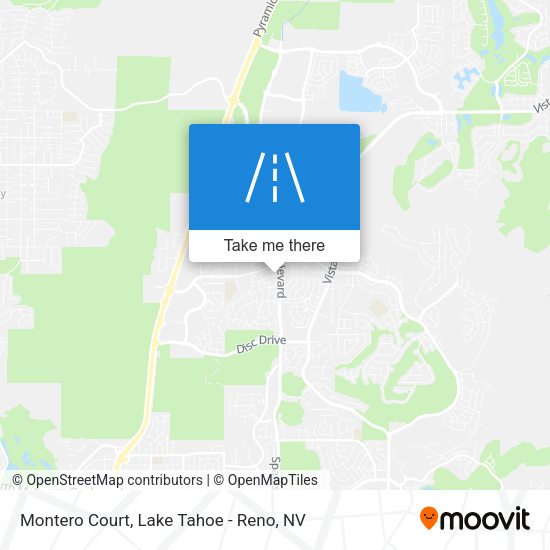 Montero Court map