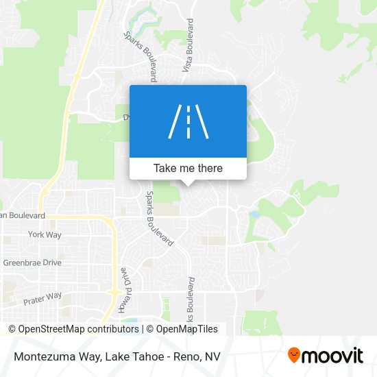 Mapa de Montezuma Way