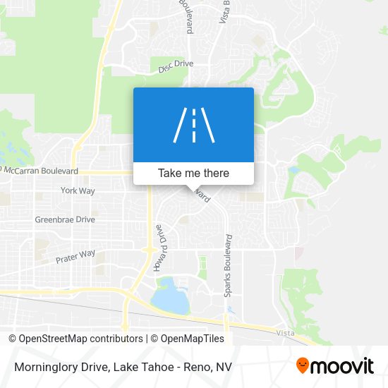 Morninglory Drive map