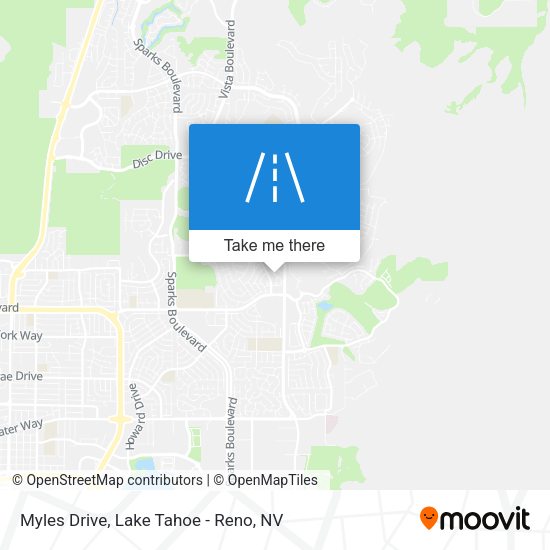 Myles Drive map