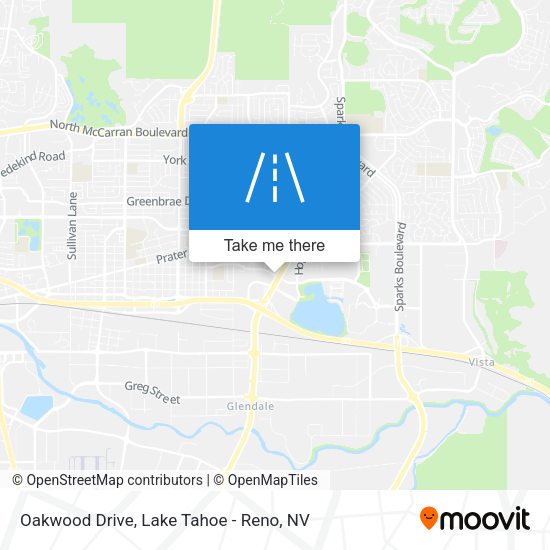 Mapa de Oakwood Drive