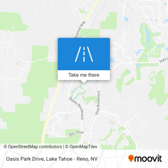 Oasis Park Drive map