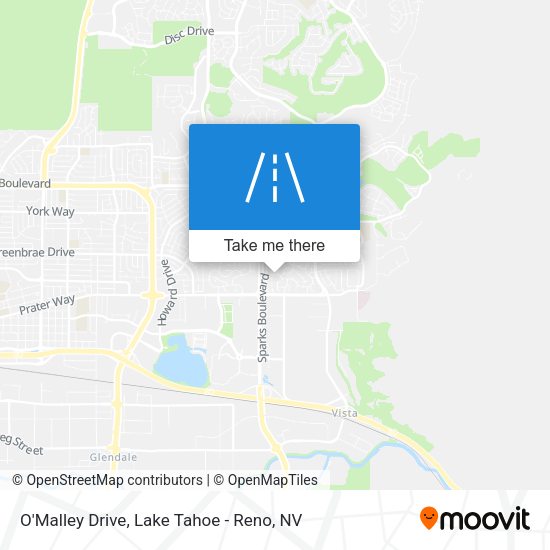 O'Malley Drive map