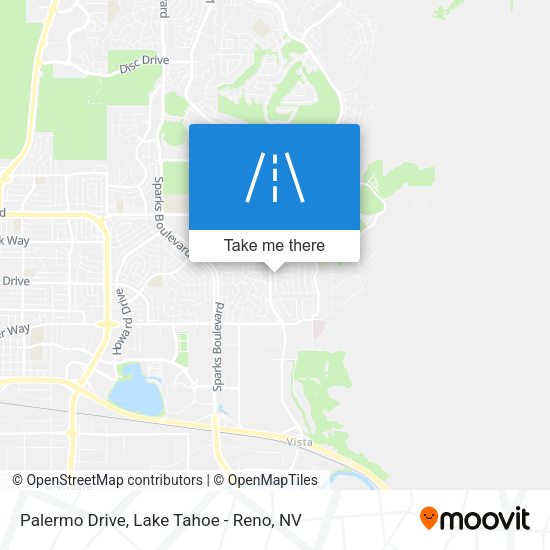 Mapa de Palermo Drive