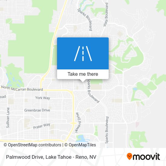 Palmwood Drive map
