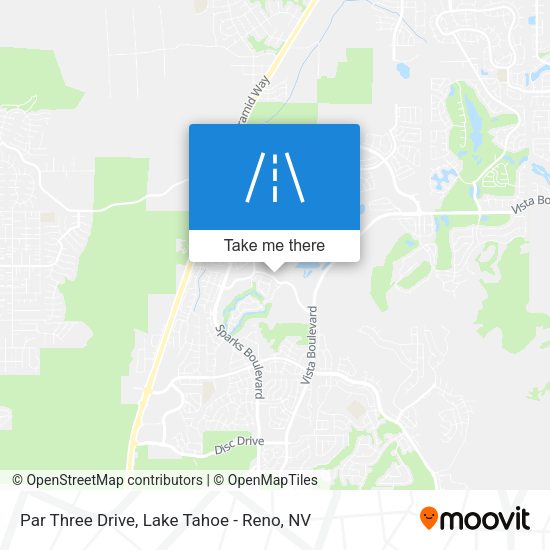 Par Three Drive map