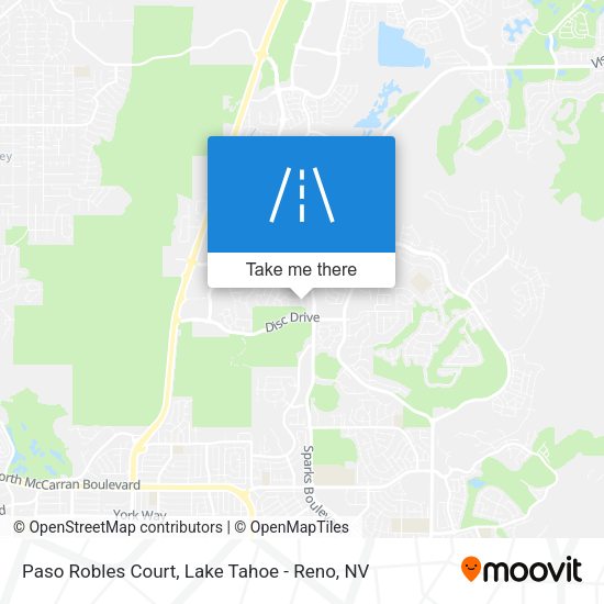 Paso Robles Court map