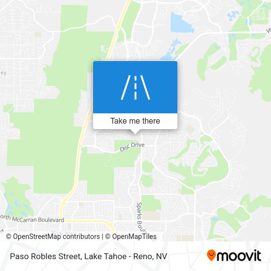 Paso Robles Street map