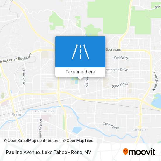 Mapa de Pauline Avenue