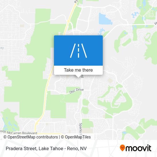 Pradera Street map