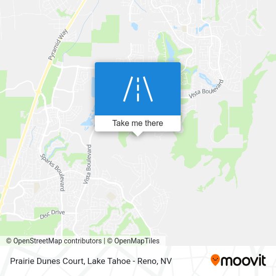 Mapa de Prairie Dunes Court